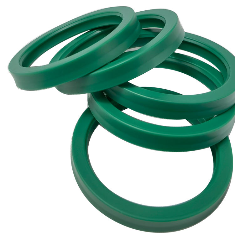 BS type dark green double lip hydraulic cylinder piston rod oil seal 85/100/12 polyurethane seal Wear and pressure resistant