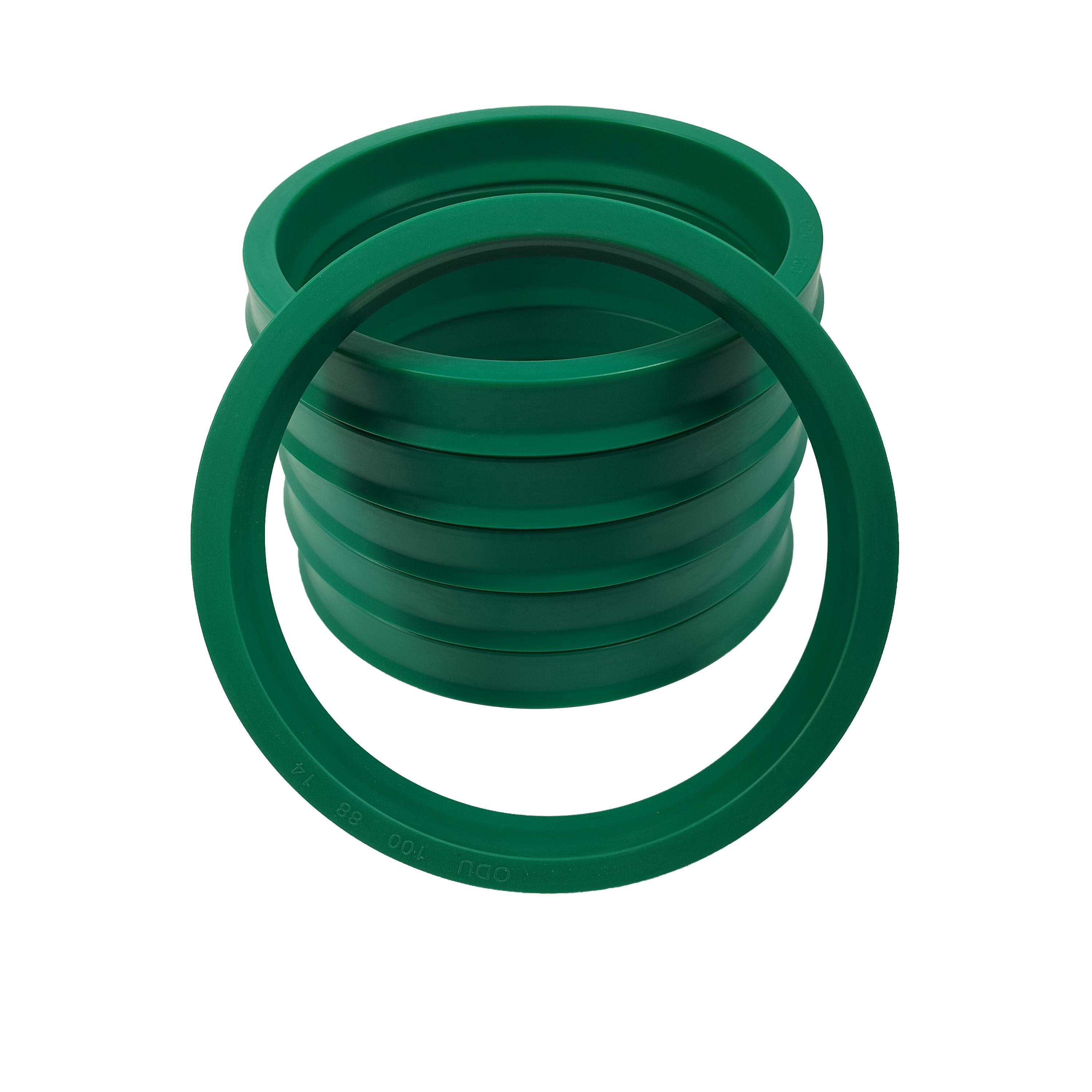 Good quality TPU Green Double-lip polyurethane Hydraulic Piston Seal