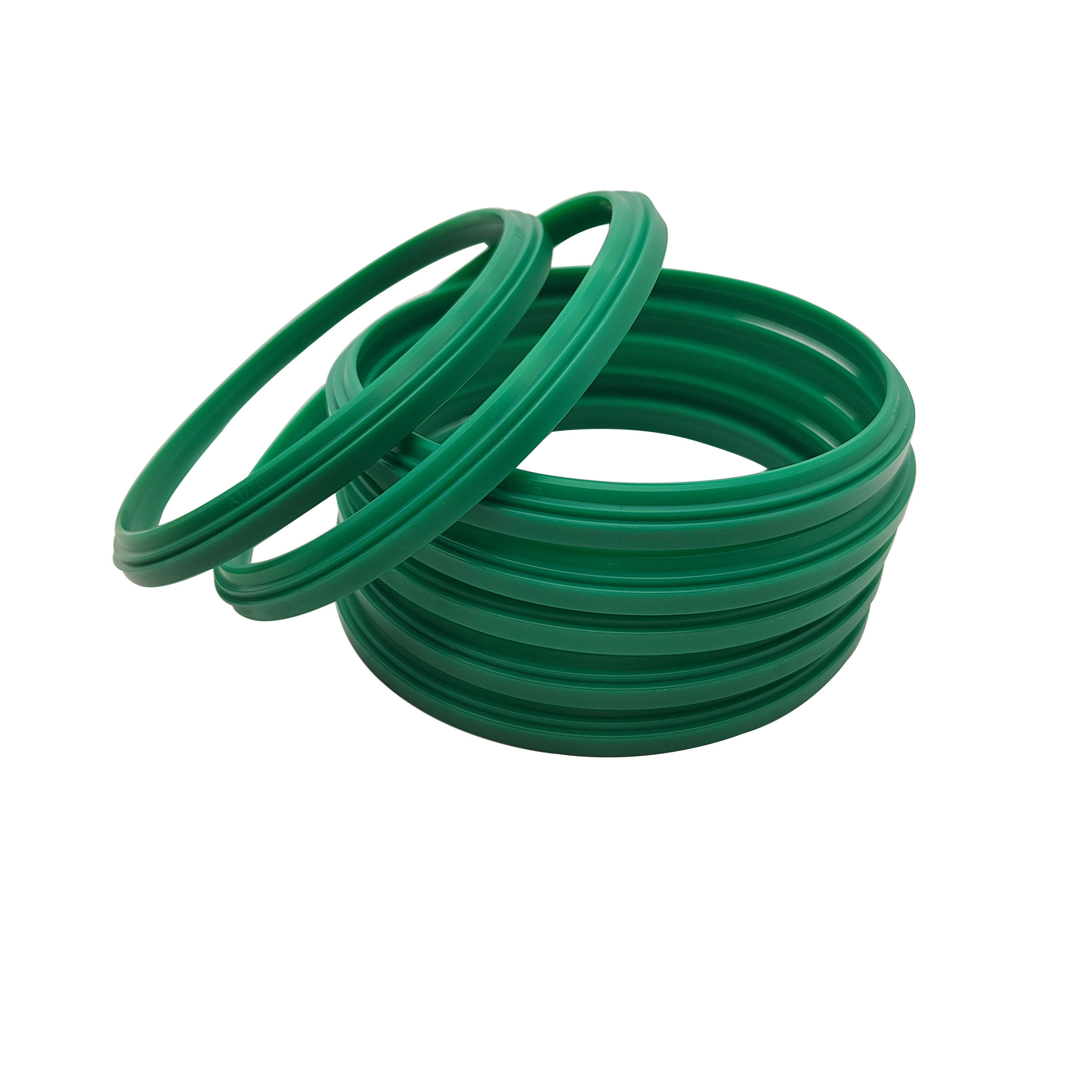 Hot selling Hydraulic seal green PUR material A1 type double step dust seal wiper seals