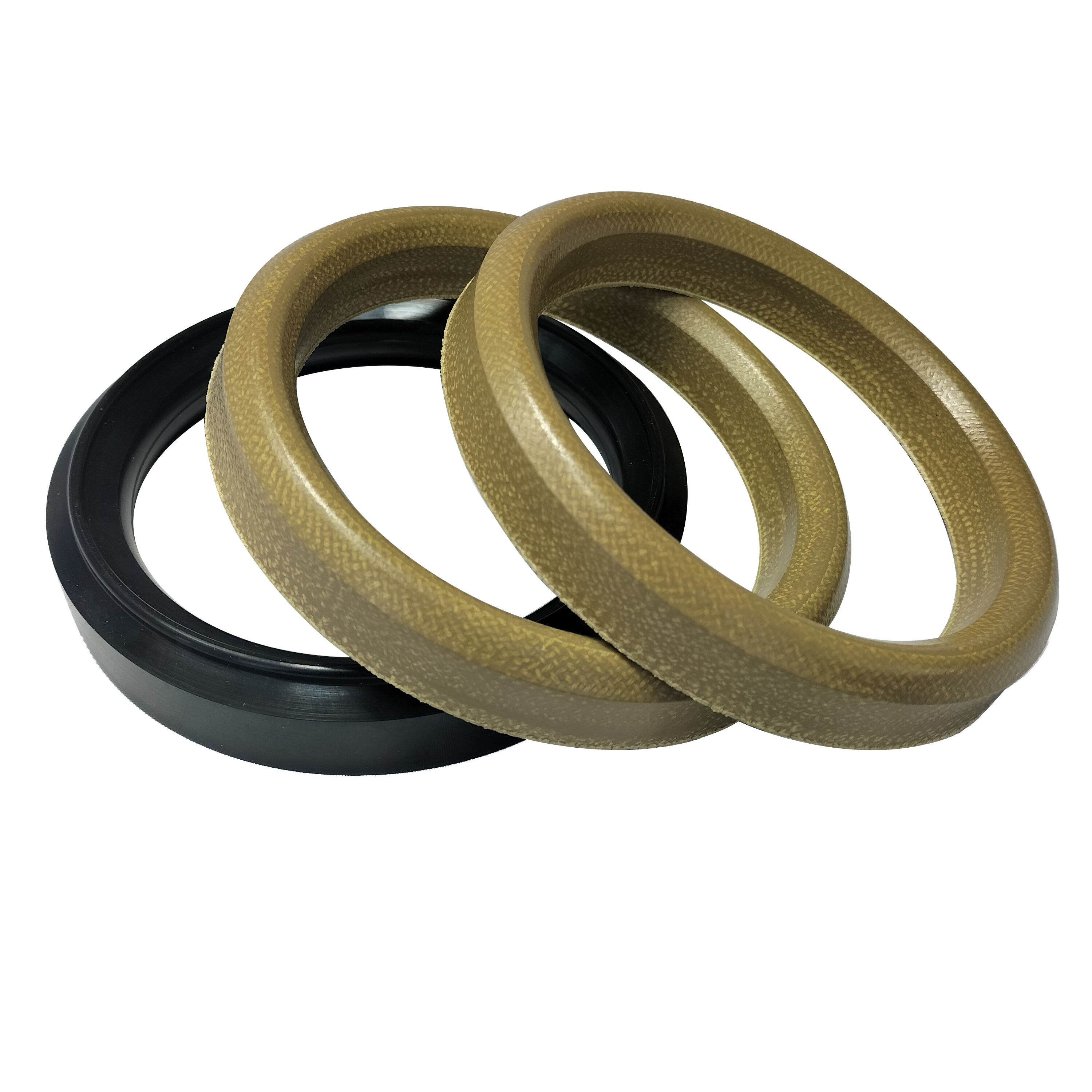 Plunger pump seal high pressure keviars material V-type sandwich fabric combination oil seal