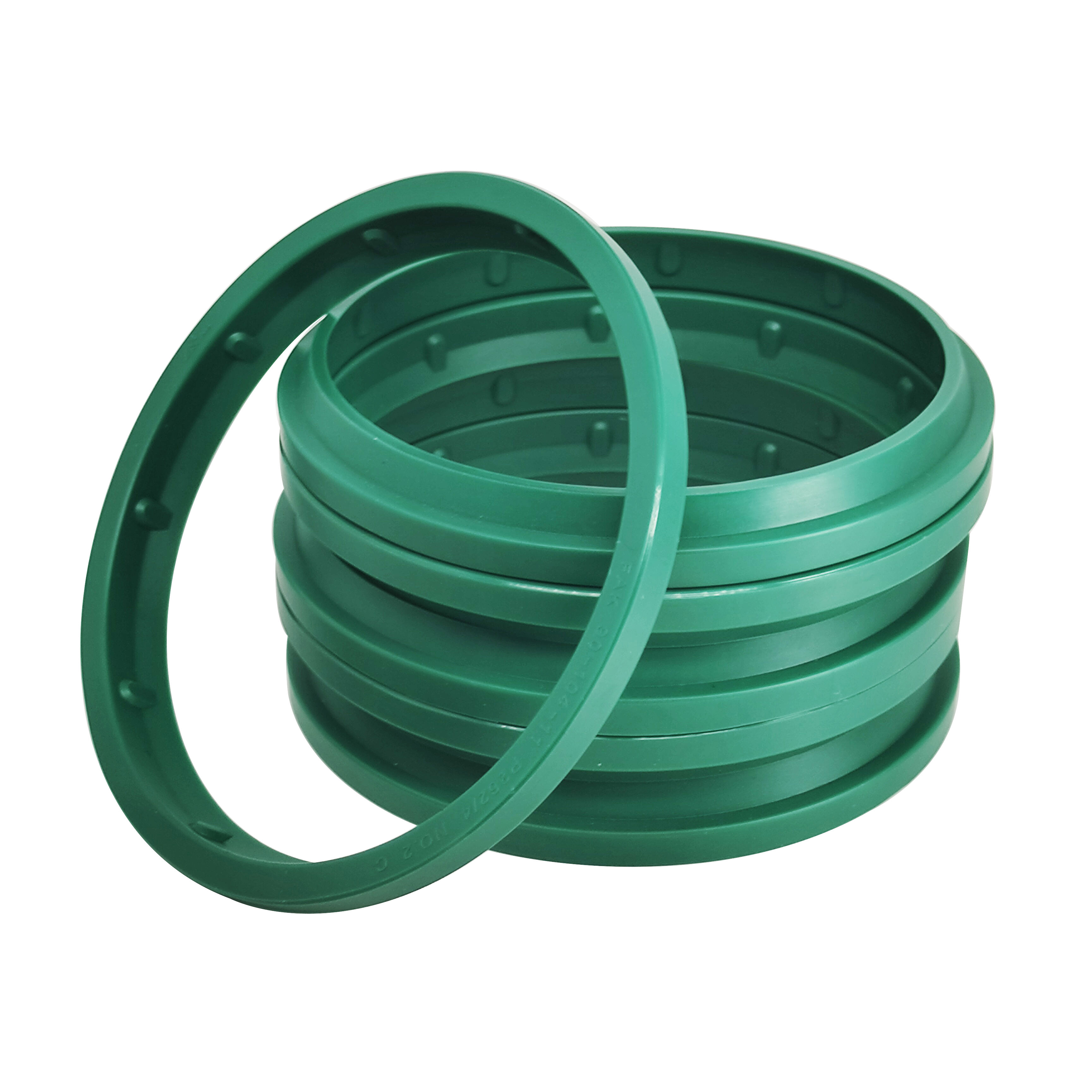 Sealing ring manufacturers supply dark green polyurethane piston rod dust ring FAK hydraulic seal