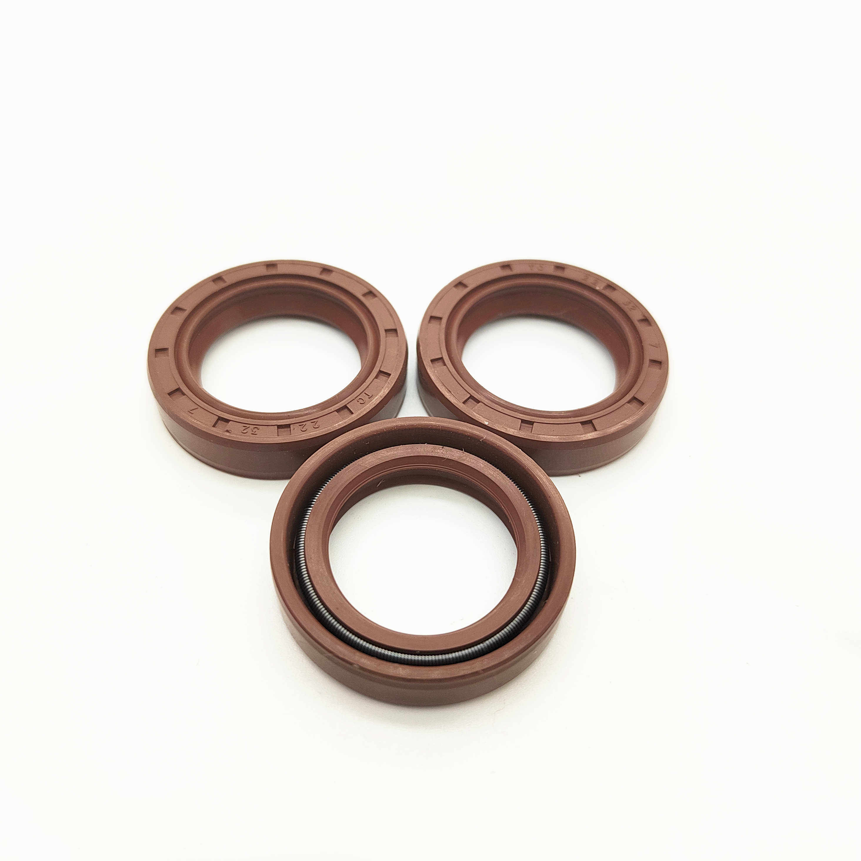 Free Samples Double Lip Rotary Shaft OilSeal Bearing Wiper Skeleton TC TG TG4 NBR FKM FPM Oil Seal