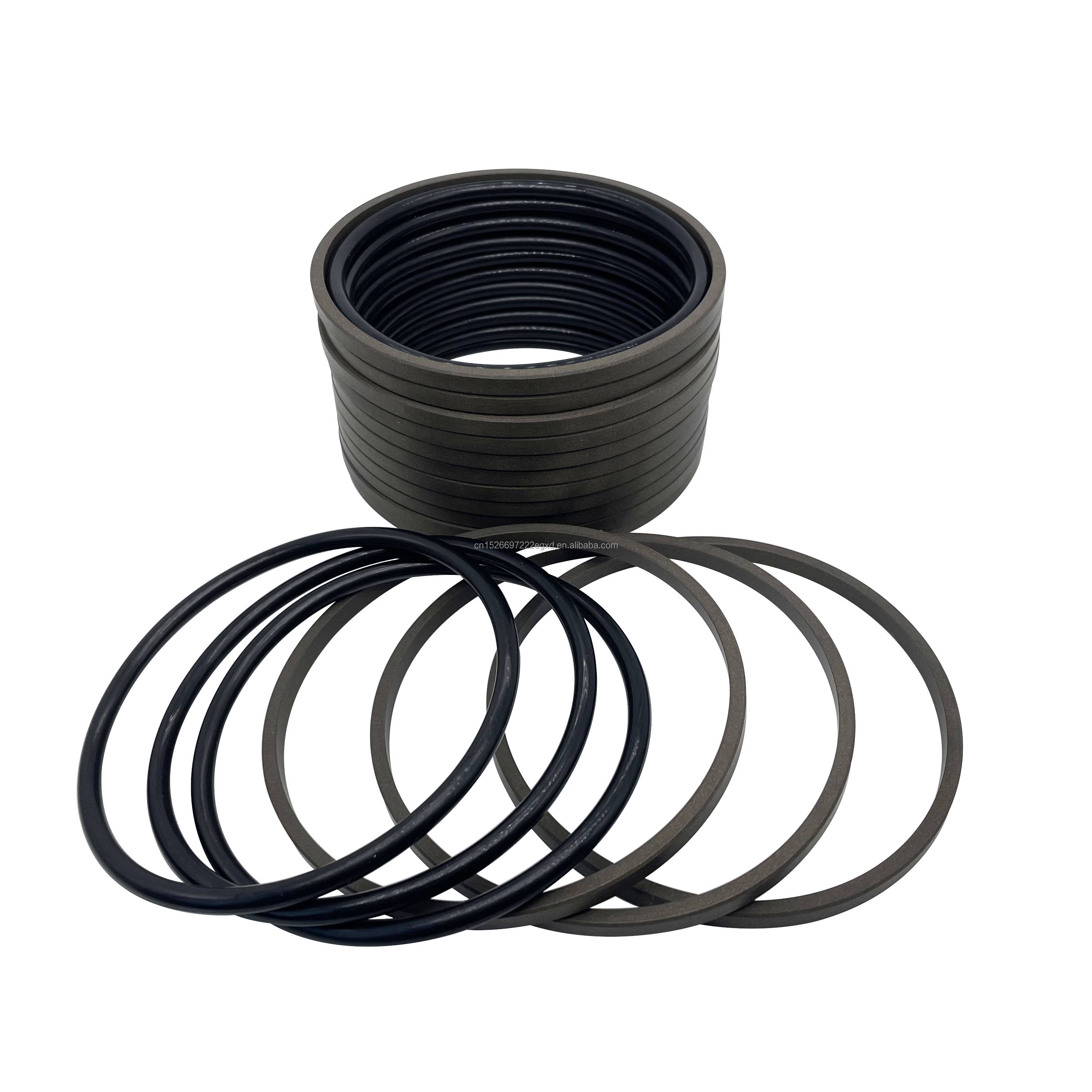 Oil resistant O-ring black brown NBR O-PTFE rubber ring hydraulic oil seal OE STD BSF