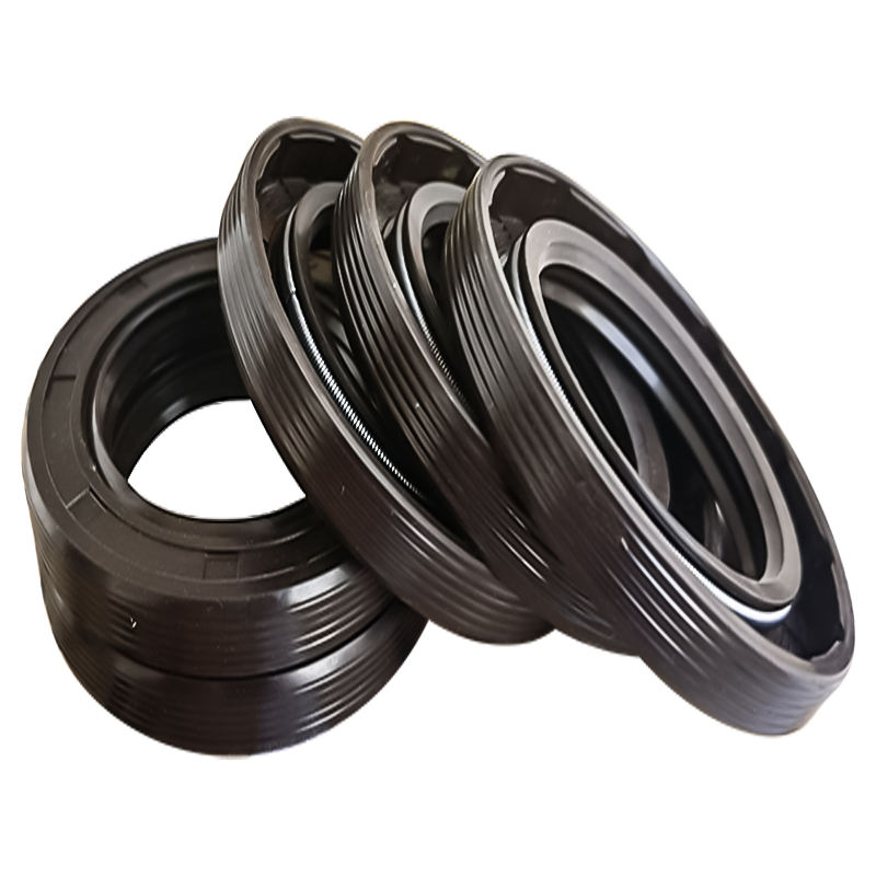 TG fluoroelastomer oil seal Bearing with threaded skeleton seal